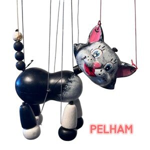 Vintage Pelham Cat Puppet